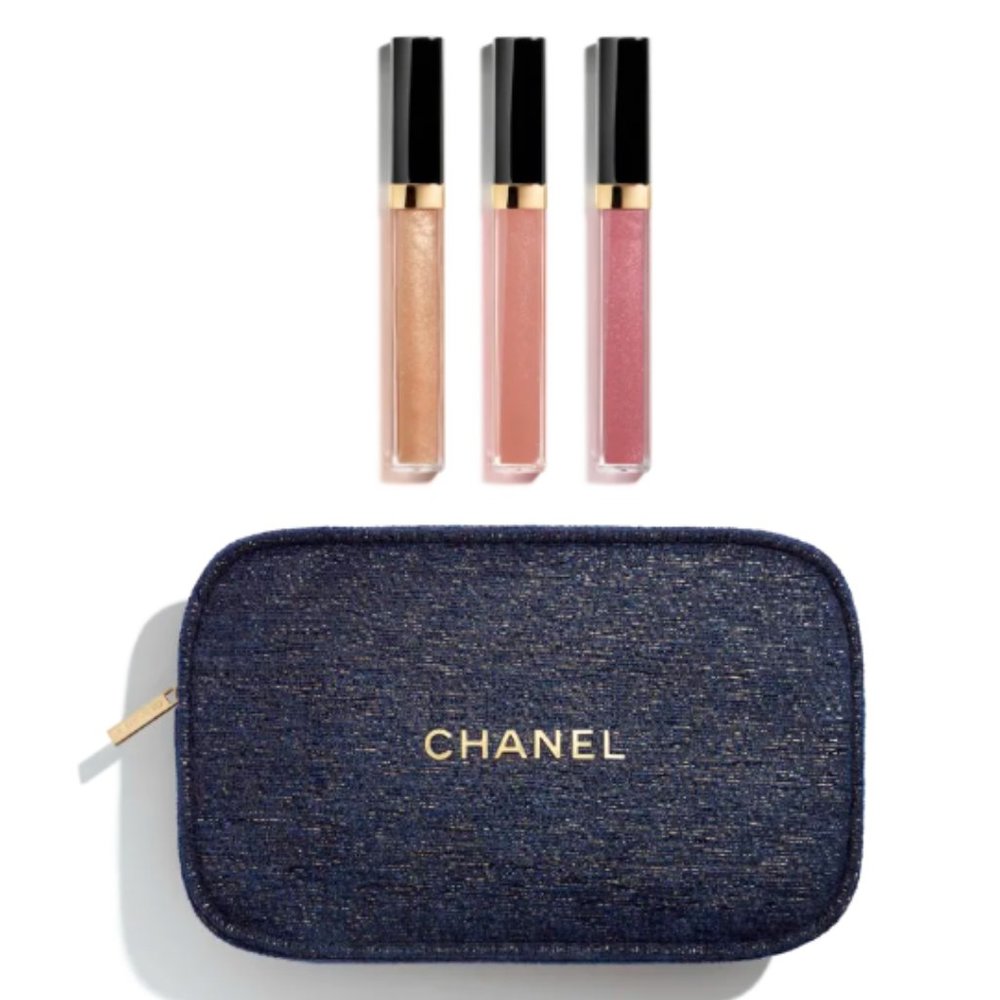 Chanel holiday gloss trio set 2023